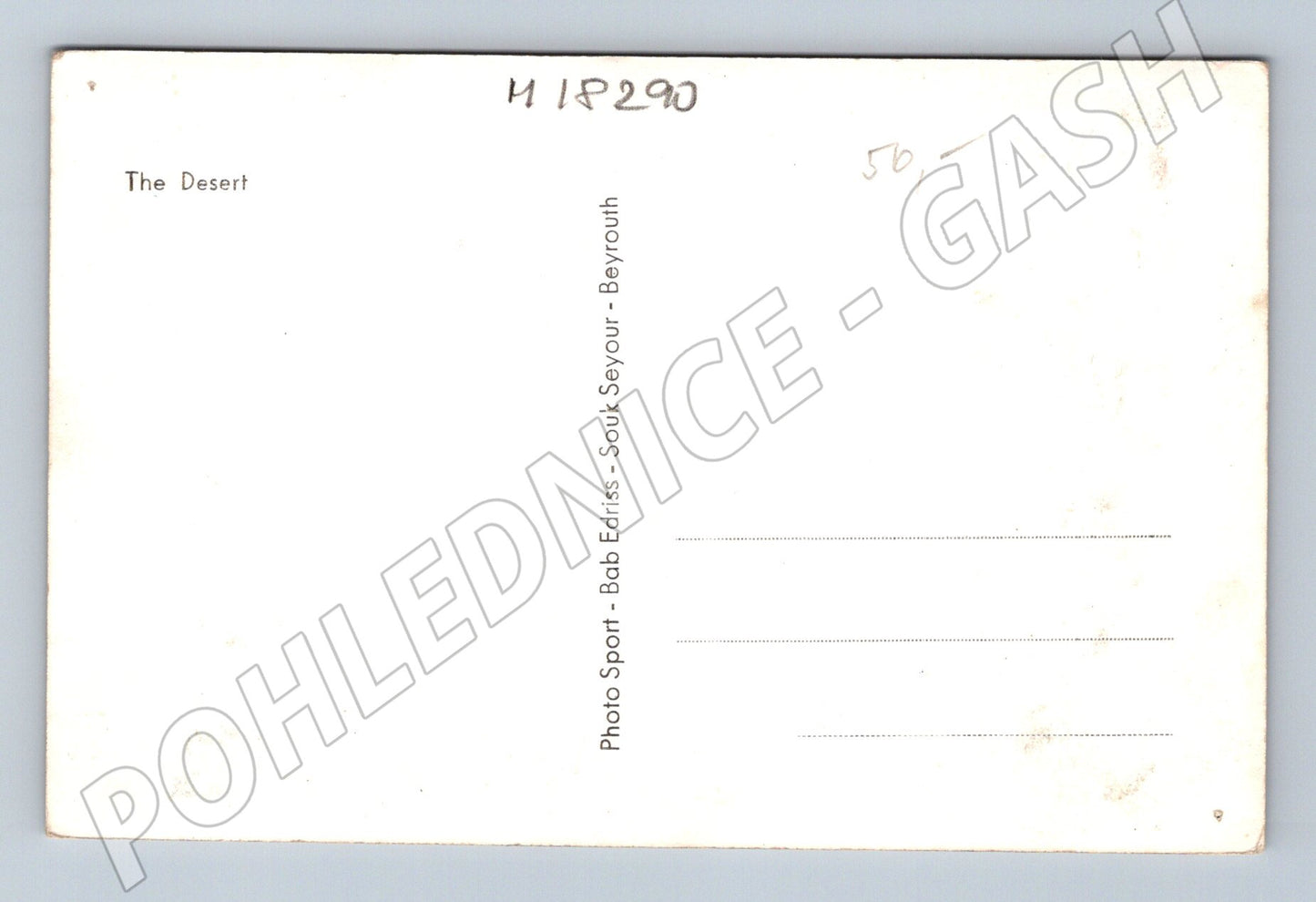 Pohlednice Afrika poušť karavana velbloudů (M18290)