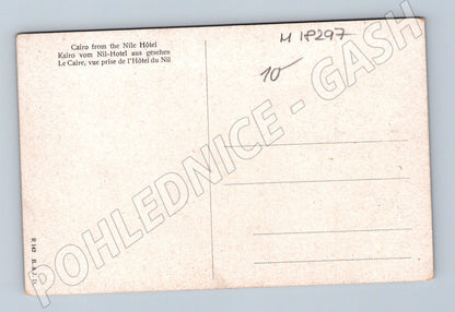 Pohlednice Káhira pohled z Nile Hotel (M18297)