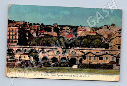 Pohlednice Alžír náměstí Bresson horní město (M18298)