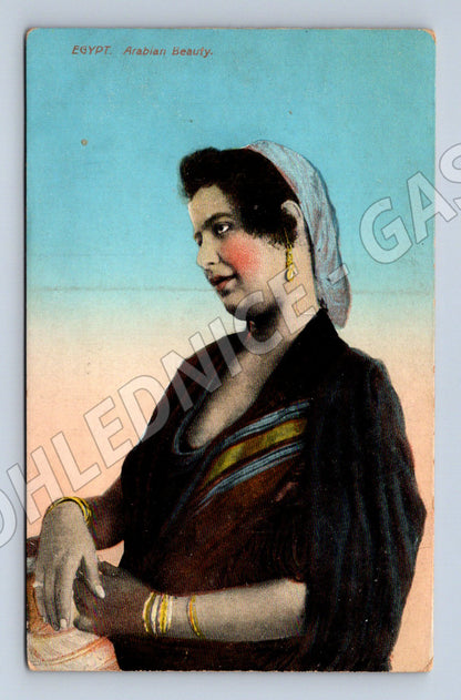 Pohlednice Egypt Arabian Beauty Port Said (M18303)
