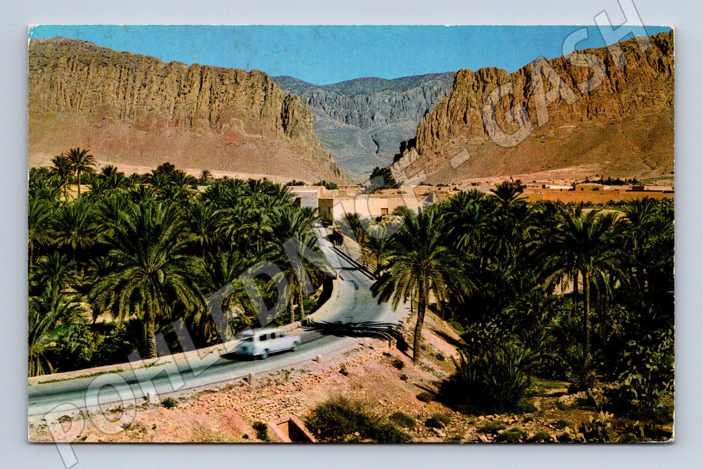 Pohlednice Alžírsko El Kantara oáza 1975 (M18304)