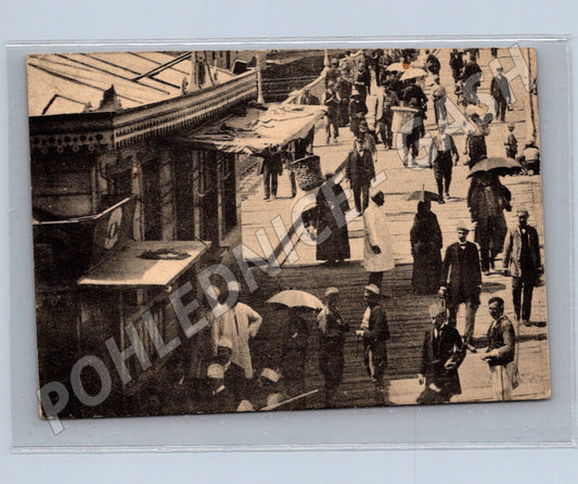 Pohlednice Istanbul most Galata stará (M18305)