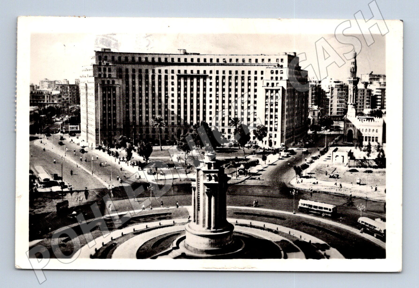 Pohlednice Káhira Midan El Tahrir 1962 (M18310)
