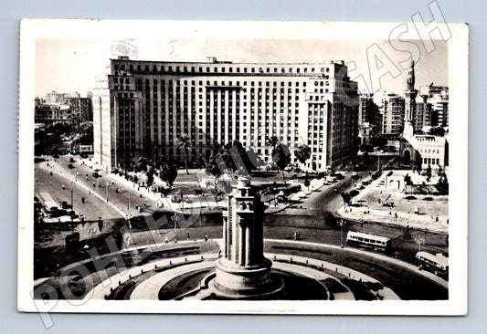 Pohlednice Káhira Midan El Tahrir 1962 (M18310)
