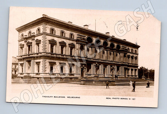 Pohlednice Melbourne Treasury Buildings 1926 (M18321)