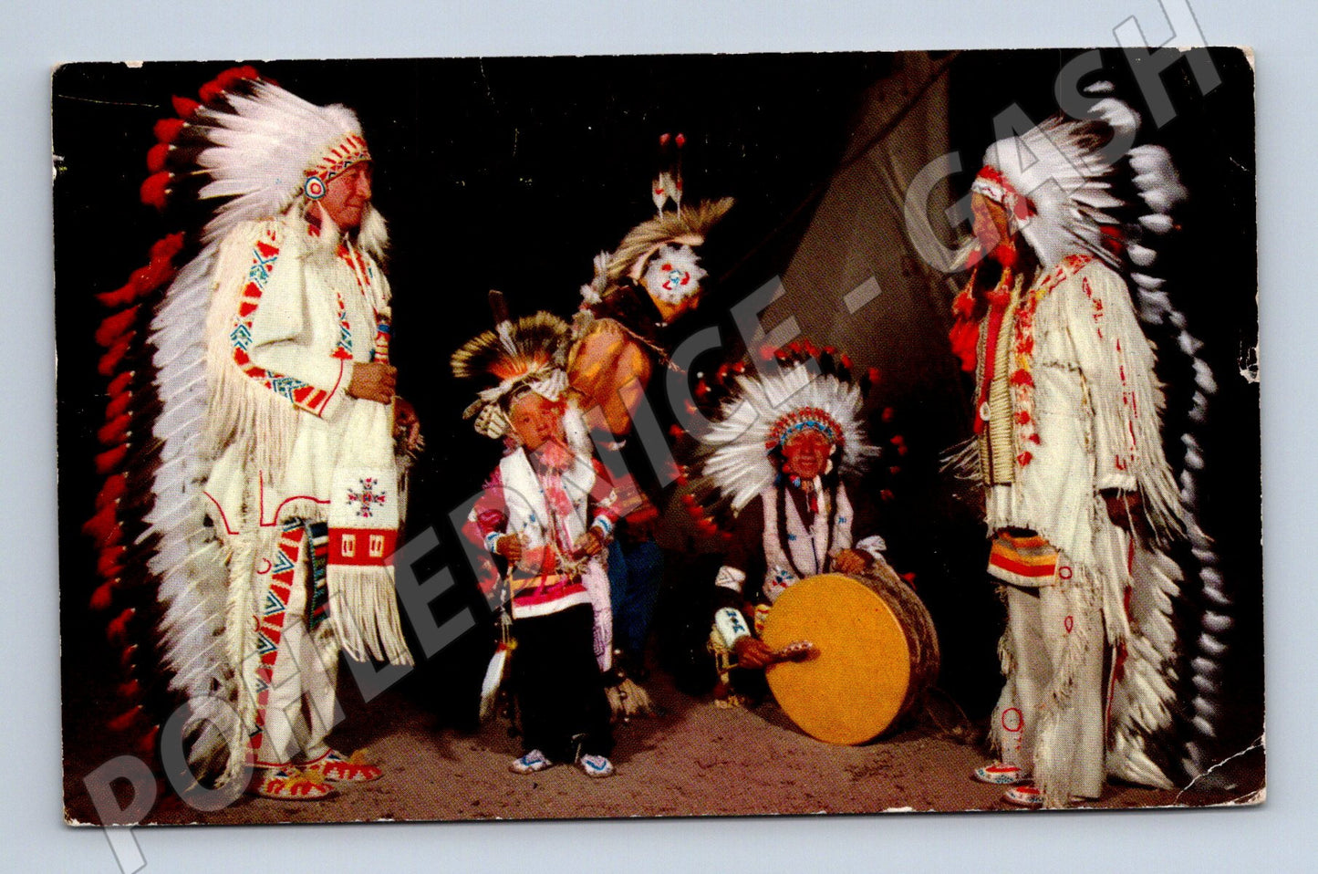 Pohlednice Sioux War Dancers USA 1963 (M18323)