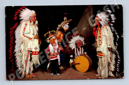 Pohlednice Sioux War Dancers USA 1963 (M18323)