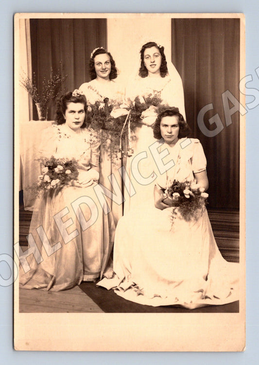 Pohlednice Dolní Kounice ženy foto Švanhal (M18334)