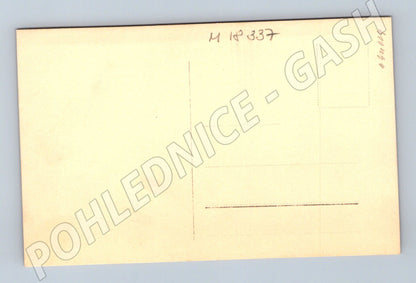 Pohlednice svatební ateliér rodinný portrét čb (M18337)