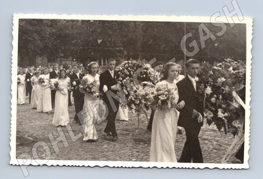 Pohlednice slavnostní průvod ČSR (M18351)