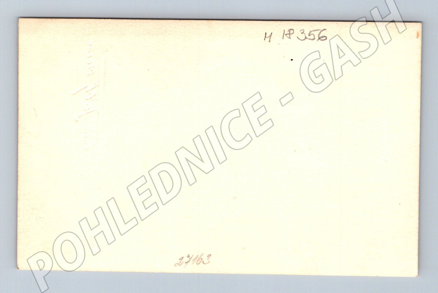 Pohlednice herci čb poškozená (M18356)