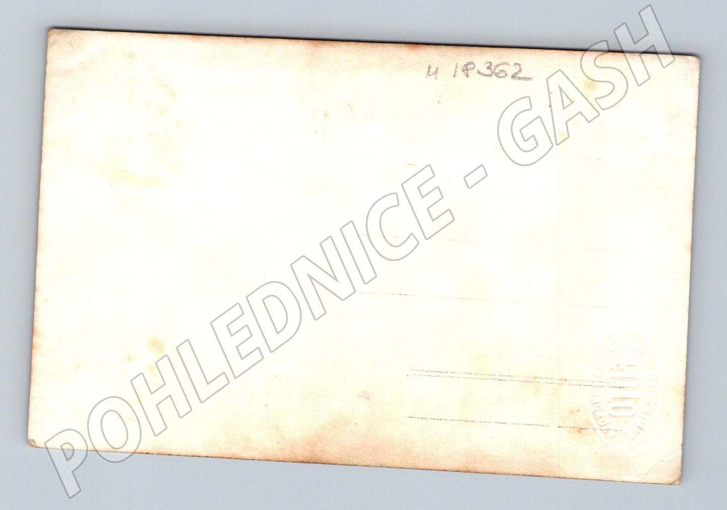 Pohlednice ateliér portrét mladá žena (M18362)