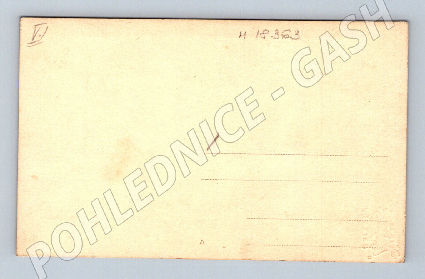 Pohlednice herečka květiny Ostrava (M18363)