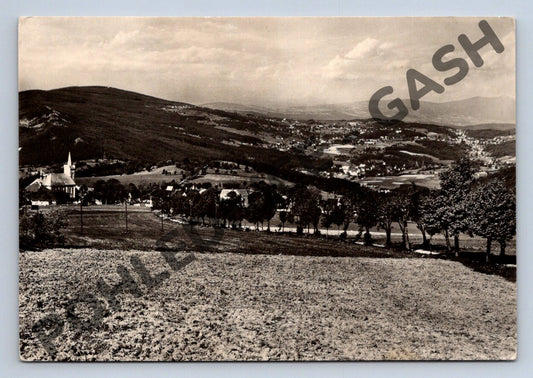 Pohlednice Příchovice Jizerské hory 1957 (M1838)