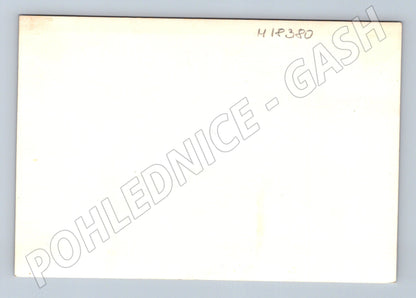 Pohlednice svatební skupina čb (M18380)