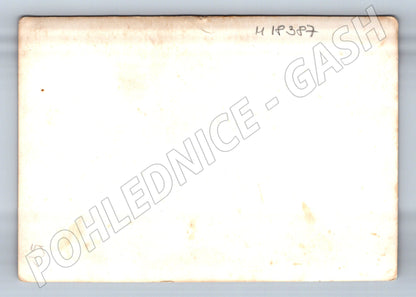 Pohlednice svatební s dětmi čb (M18387)