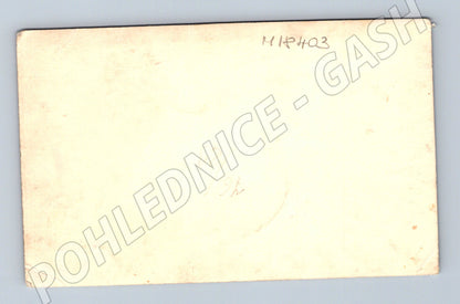 Pohlednice svatební portrét historická čb (M18403)