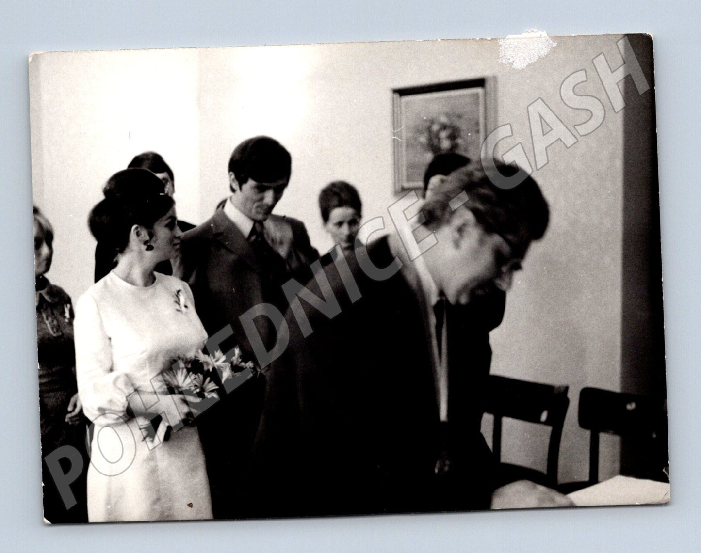 Pohlednice svatební ČR čb malý formát (M18408)