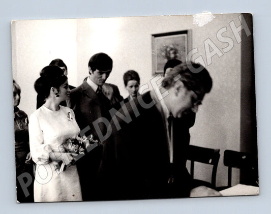 Pohlednice svatební ČR čb malý formát (M18408)