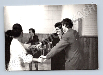 Pohlednice etnografie tanec společenská zábava (M18415)