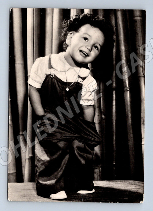 Pohlednice italská dítě Řím zasláno do Československa (M18439)