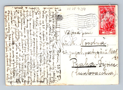 Pohlednice italská dítě Řím zasláno do Československa (M18439)