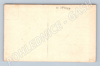 Pohlednice ateliérový portrét dítěte čb (M18444)