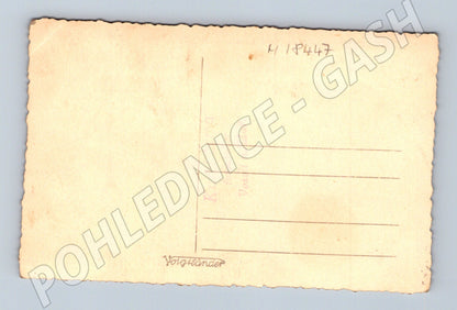Pohlednice žena s dítětem Voigtländer čb (M18447)