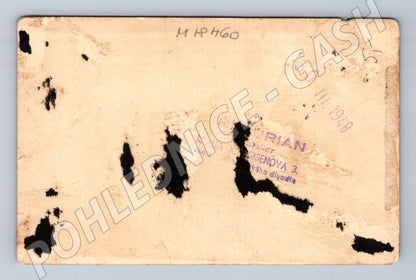 Pohlednice 1948 muž s dítětem osobnost originál (M18460)