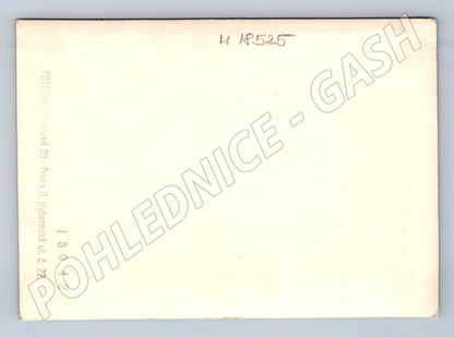 Pohlednice portrét chlapce Praha Hybernská cca 1952 (M18525)