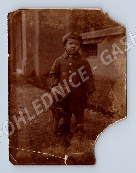 Pohlednice 1927 dítě Mülles Rózsika malý formát poš. (M18537)