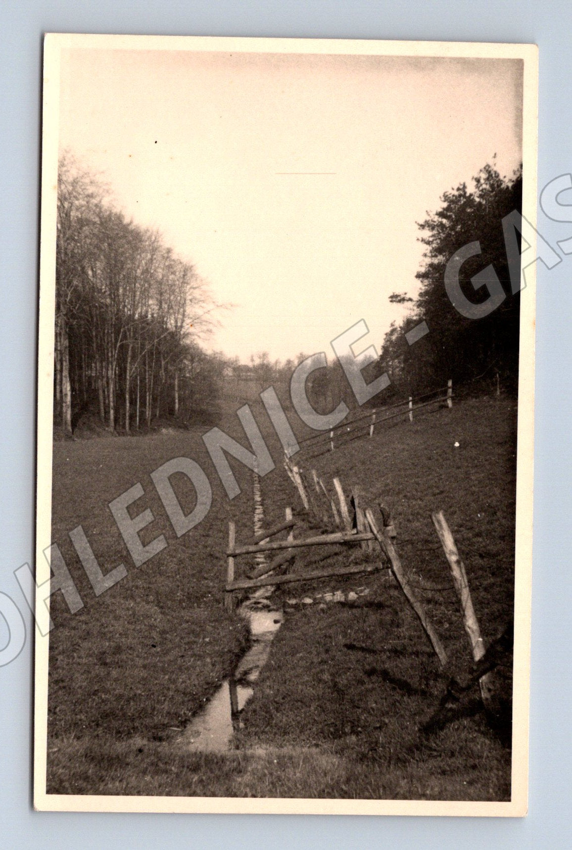 Pohlednice venkovská krajina ČR malý formát (M18544)