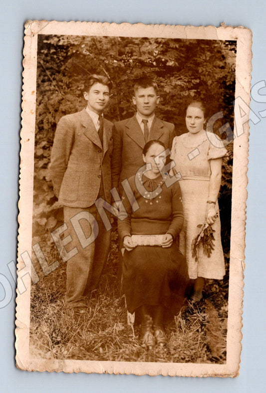 Pohlednice skupinový portrét ČR do 1950 (M18564)