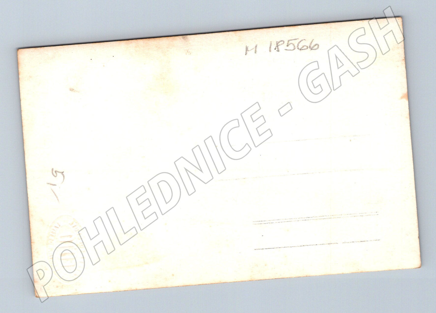 Pohlednice portrét ženy ve společenských šatech čb (M18566)