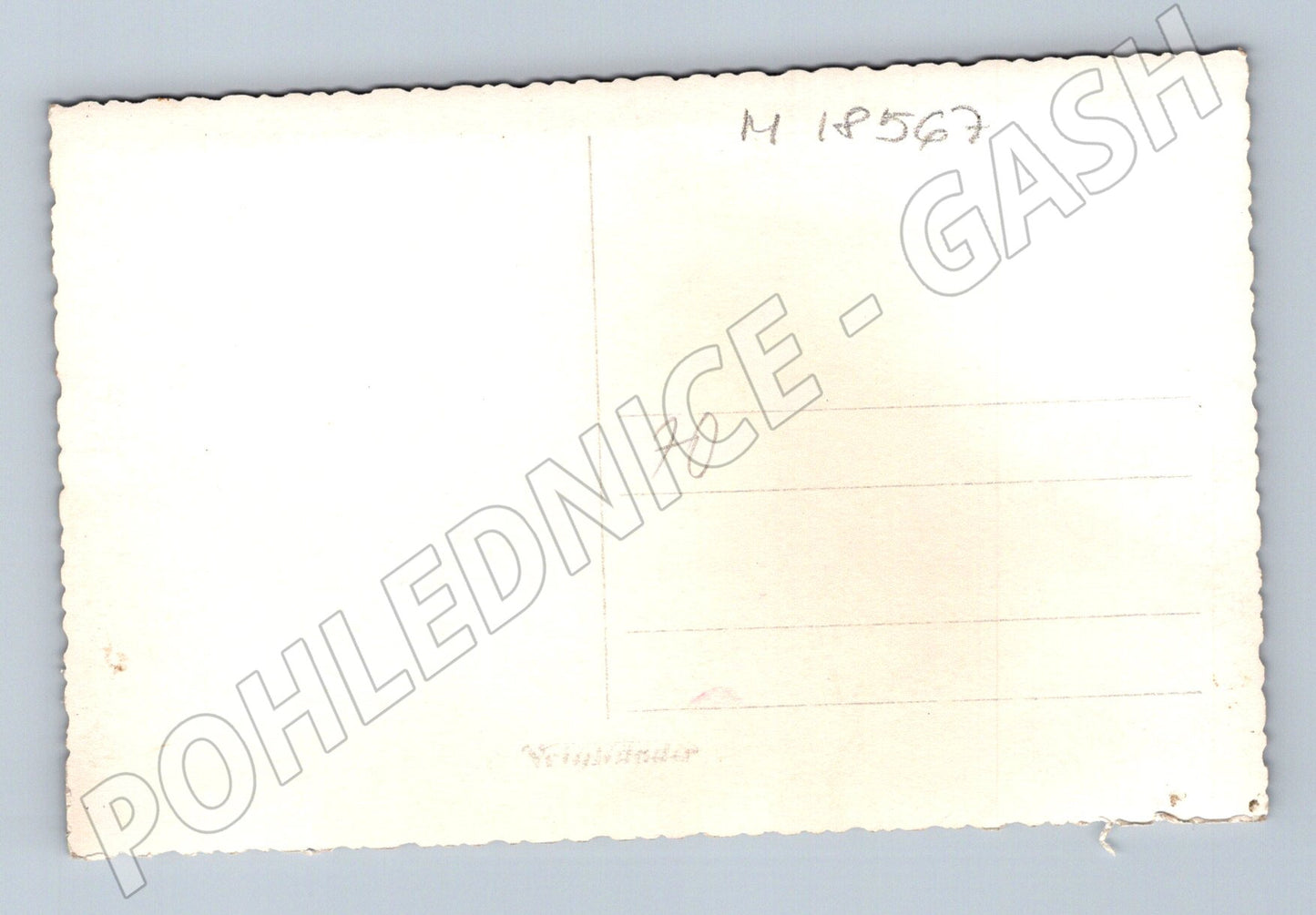 Pohlednice dívka v kroji ČSR malý formát do 1950 (M18567)