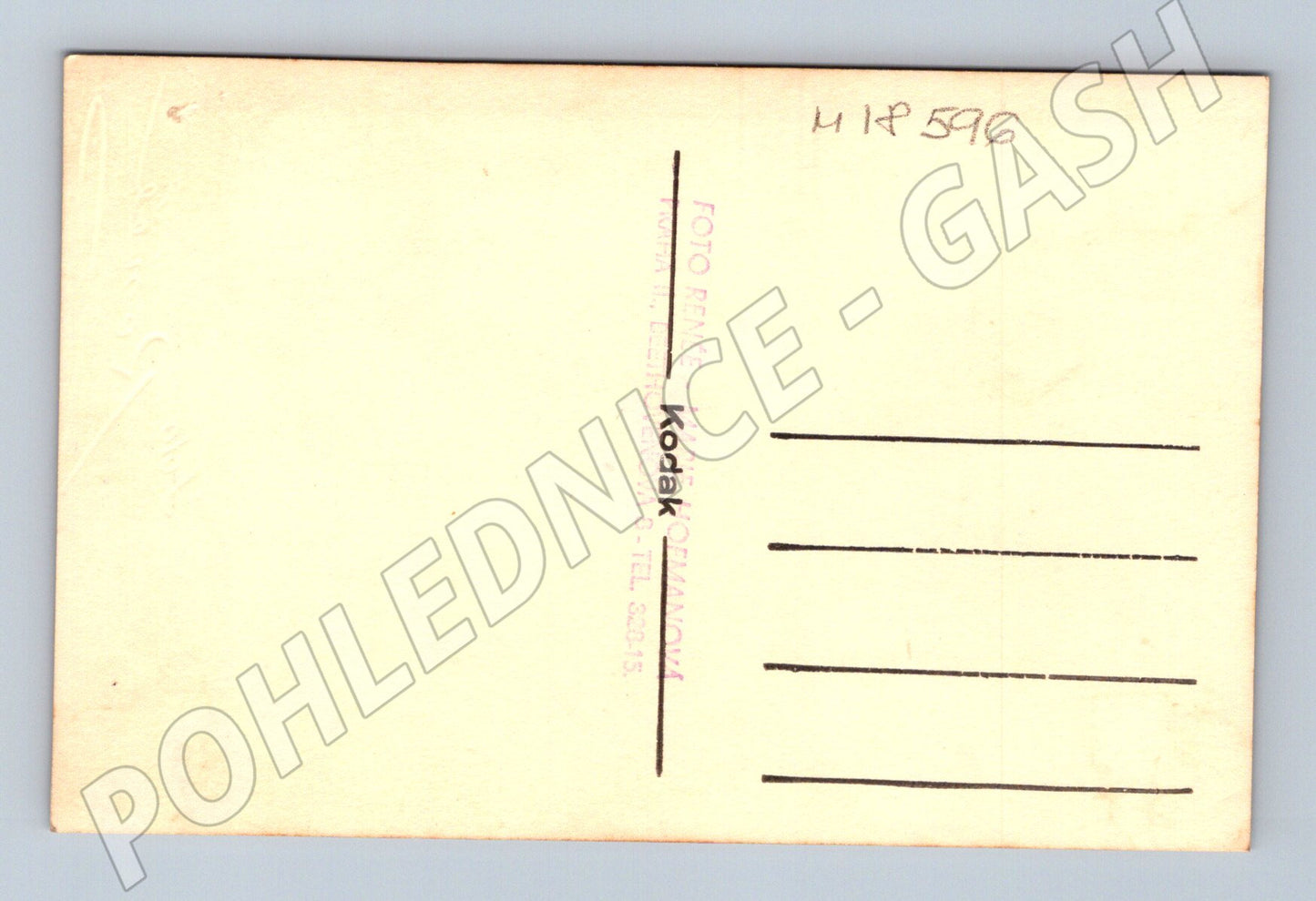 Pohlednice portrét ženy Foto René sepie cca 1940 50 (M18596)