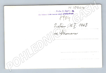 Pohlednice Praha Stromovka 1943 historická (M18604)