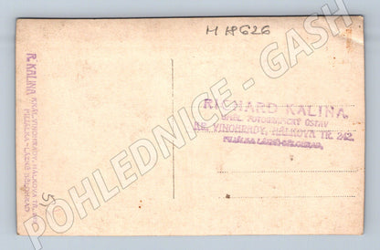 Pohlednice ateliérový portrét muže Richard Kalina (M18626)