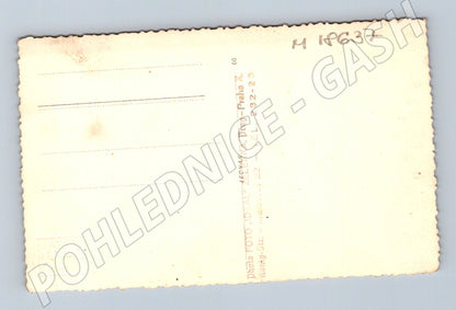 Pohlednice žena a chlapec Foto Ideal Praha (M18637)