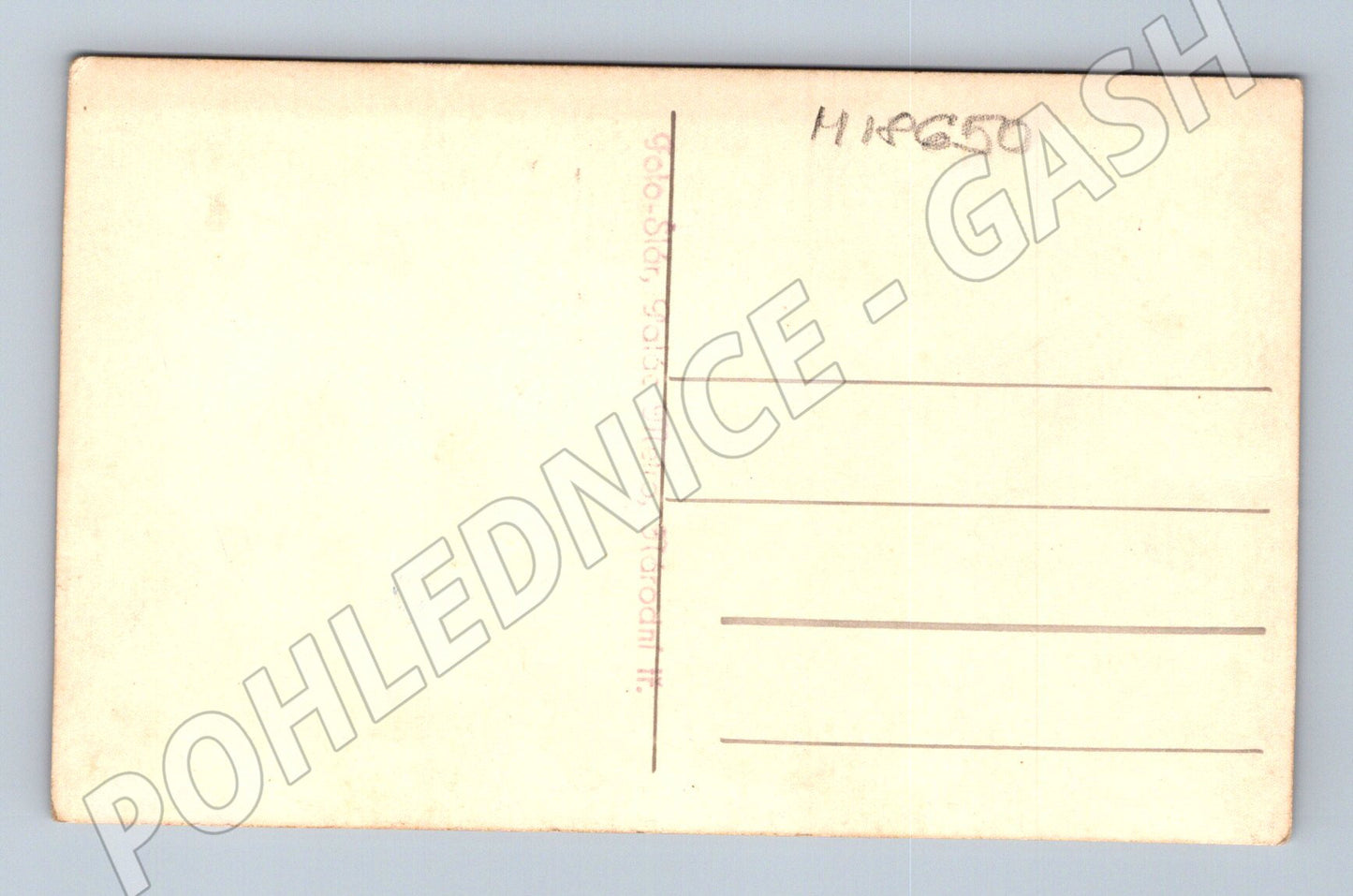 Pohlednice portrét herce cca 30 50 léta (M18650)
