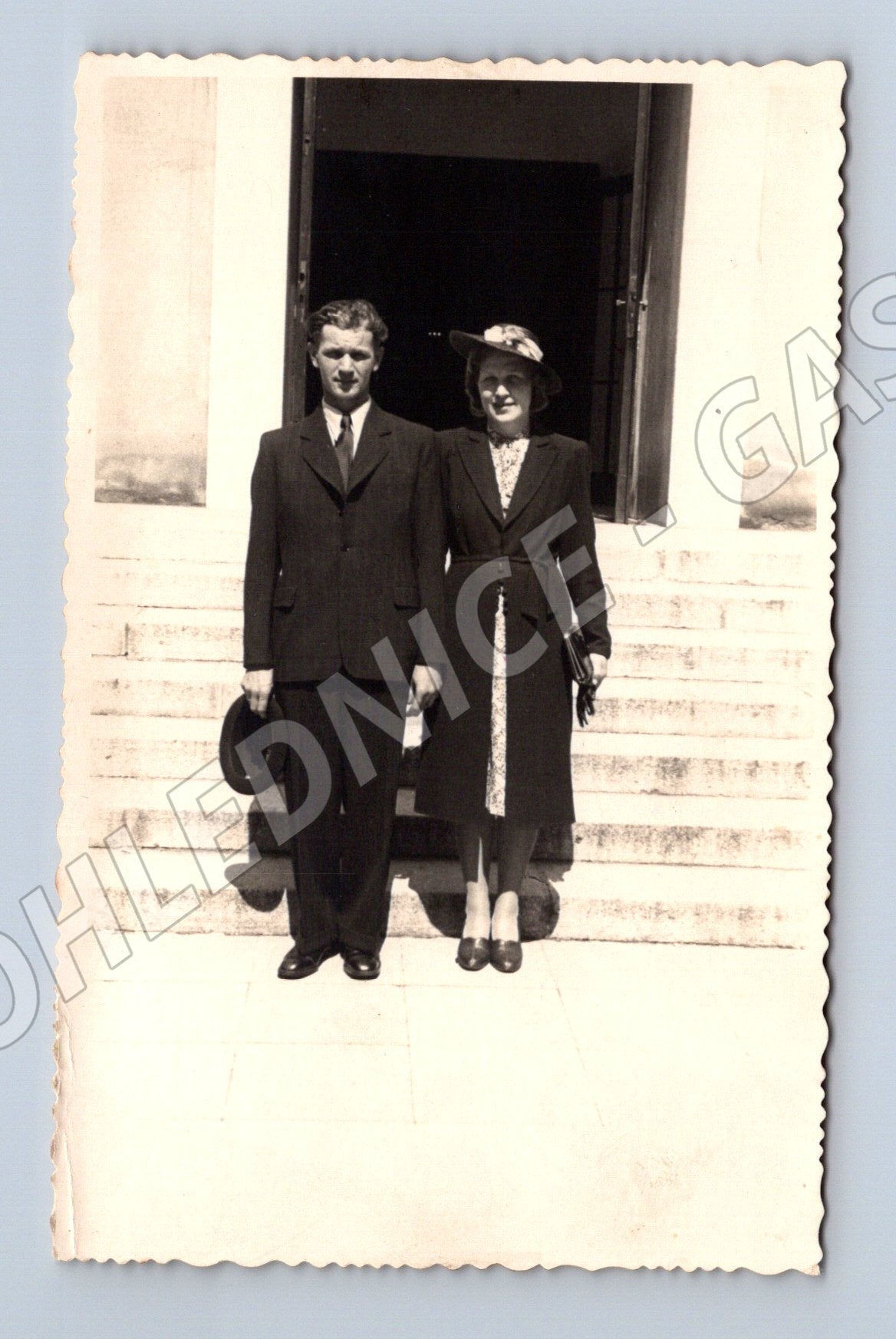 Pohlednice 1939 Julie a Benedikt Brno (M18657)