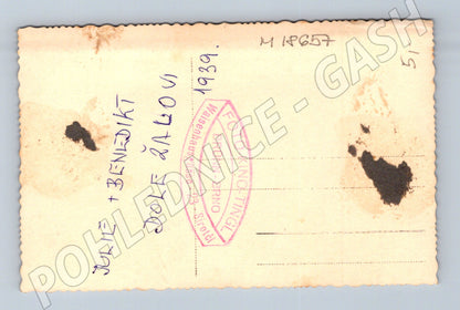 Pohlednice 1939 Julie a Benedikt Brno (M18657)