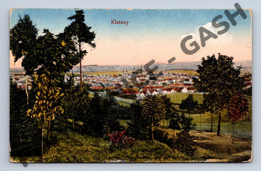 Pohlednice Klatovy barevná PP 1923 (M1867)