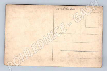 Pohlednice mladý muž černobílá cca 1920 (M18676)