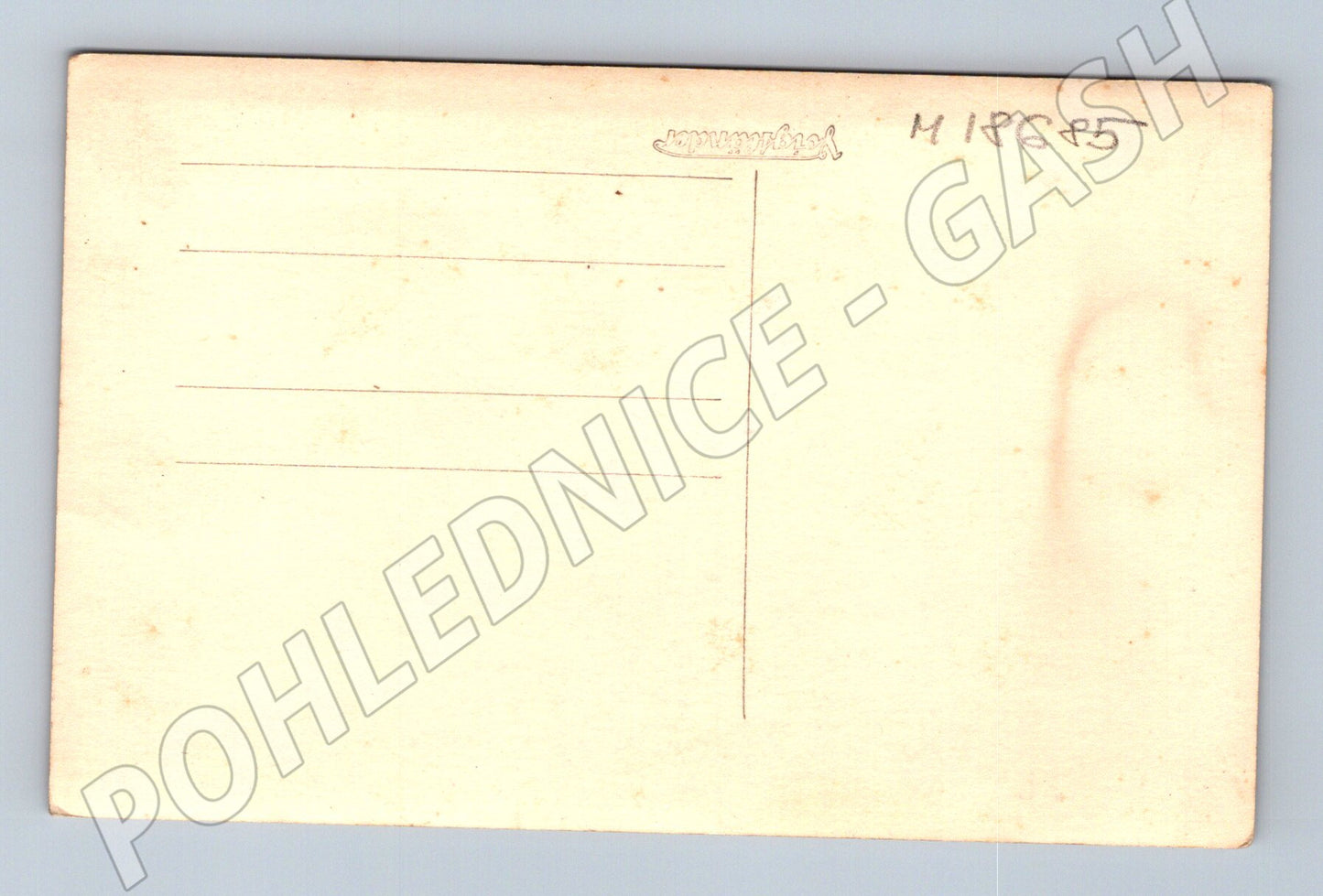 Pohlednice portrét ženy černobílá 40 50 (M18685)