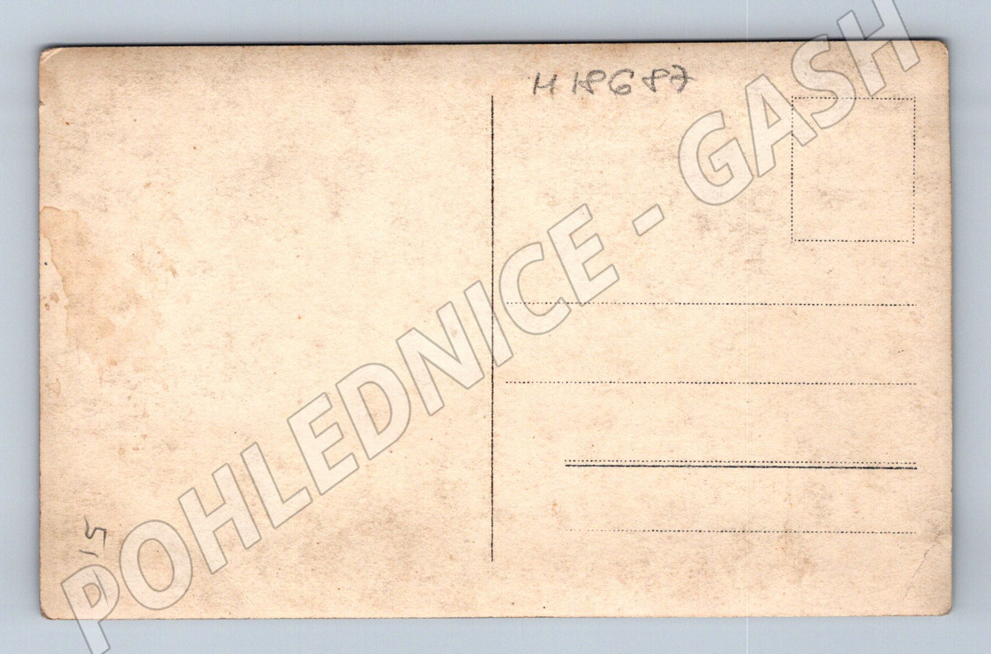 Pohlednice elegantní muž zač 20 století (M18687)
