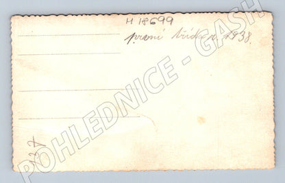 Pohlednice školní třída 1938 ČR malý formát (M18699)