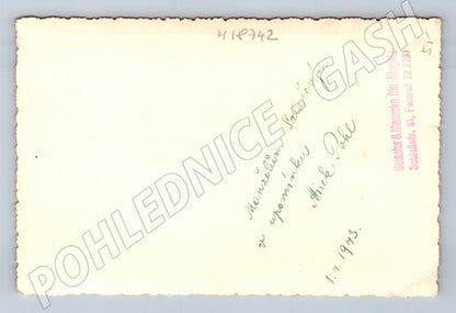 Pohlednice portrét věnování 1943 (M18742)