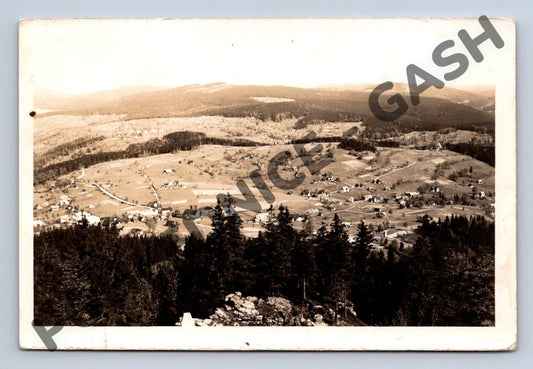 Pohlednice Příchovice pohled z Hvězdy 1937 (M1877)