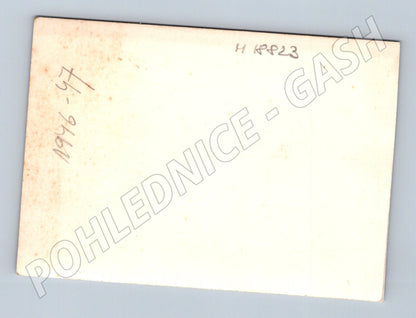 Pohlednice procházka ve městě 1946 malý formát (M18823)